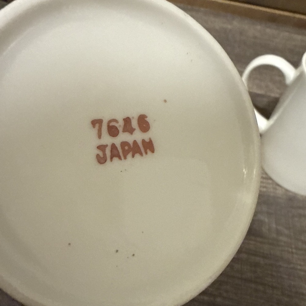 Vintage Japan Burt's Seed Packet Mugs Beets Tomato 7646 Set of 2 - Picture 5 of 6